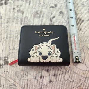 Kate Spade 101 Dalmations collab bifold wallet